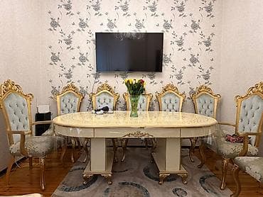 Qonaq otağı üçün, 8 stul