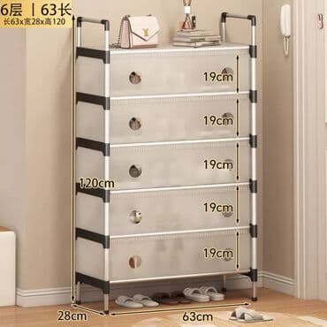 горка для посуды: Новый, Распашной, 5 дверей Прямой шкаф, Обувница, Китай — 1