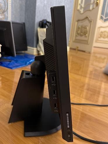 manitor kompyuter: Lenovo ThinkVision LCD monitor Yeni Kimidir Az İşlenib,Ofis Ve oyun — 4