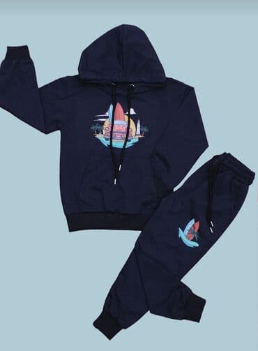 детский спортивный костюм из плащевки: 3 eded dest 4-5 yas 15azn qiz ucun 10-11 yas 25azn — 3