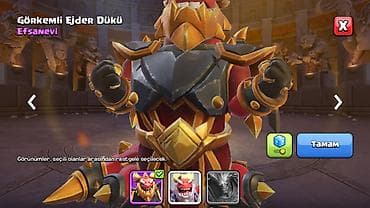 Clash of Clans oyun hesabı .her sey maksdı birdene pul yerleri max — 9