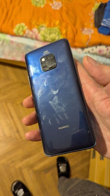 huawei nova: Huawei Mate 20 Pro, rəng - Mavi, Barmaq izi — 2