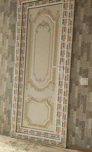 pilasdiq qapi: Plastik Naxışlı Hamam Qapıları 350 man — 2