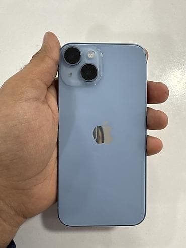 IPhone 14, 128 GB, Mavi, Zəmanət, Simsiz şarj, Face ID lalafo.az -da IPhone 14, 128 GB, Mavi, Zəmanət, Simsiz şarj, Face ID