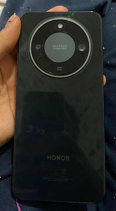 Honor X9d, 256 GB, rəng - Qara, Kredit, Barmaq izi, İki sim kartlı