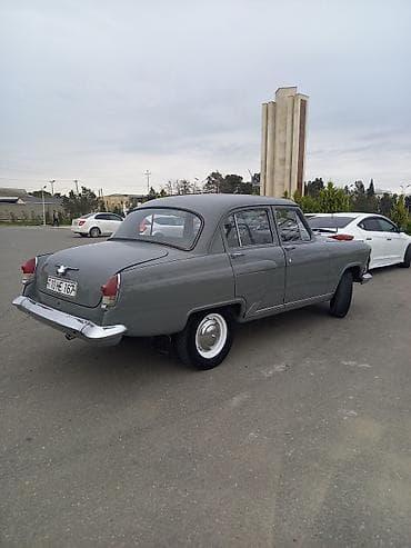 lalafo az vito: GAZ-21 “Volqa” klassik sedan - Kuzov: 4 qapılı sedan, boz rəng, xrom — 7