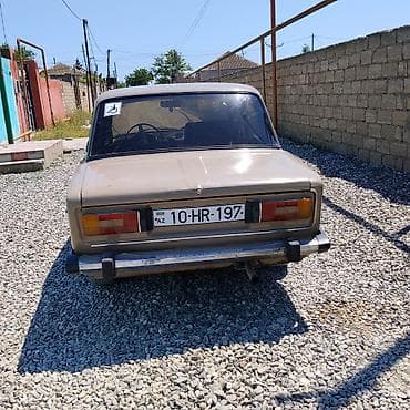 saipa saina 2019: VAZ 2106 sedan - Kuzov: klassik 4 qapılı sedan, bej rəng - Ön və arxa — 1