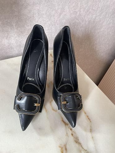 tufliler: Rəng - Qara Tuflilər, Ölçü: 37, Qız üçün — 2