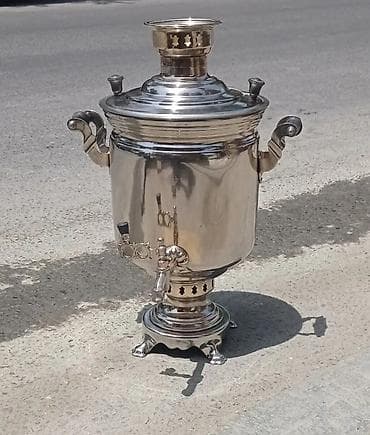 İşlənmiş Od Samovar, 5 l, Ödənişli çatdırılma
