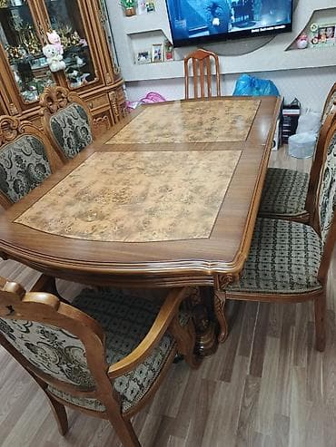 Qonaq otağı üçün, 6 stul