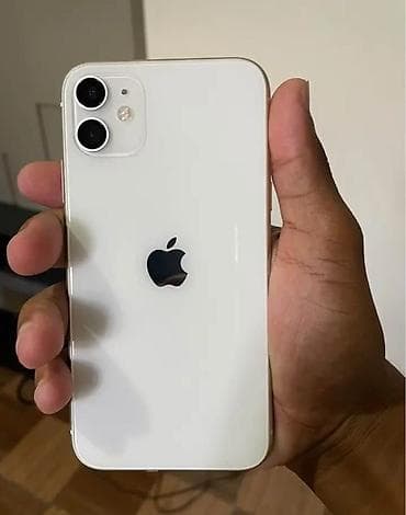 arxa manitor basliqlari: IPhone 11, Ağ, Face ID — 2