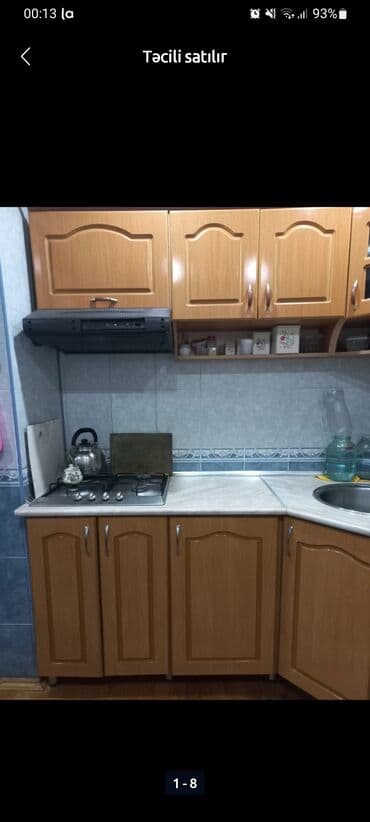 pec: Təcili satılır Mətbəx mebeli, Asperator, Qaz peçi hamsı birlikdə 400 — 6