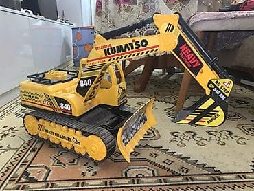 stacktrack oyuncaq dəsti: Uşaq ekskavatoru – KUMATSO “Heavy Excavator” (CP 840 RM) - Tip — 2