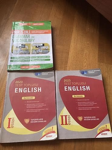 e football: Məhsul: İngilis dili üzrə hazırlıq kitabları dəsti Tərkib: - “İngilis — 1