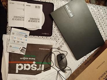 noutbuk masasi: Asus komputeri cox suretli batareyasi guclu yaddasi giclu — 3