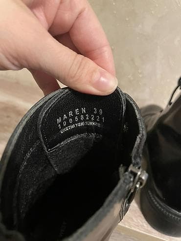 Sabo: Nine West, Ölçü: 39, rəng - Qara, İşlənmiş — 4