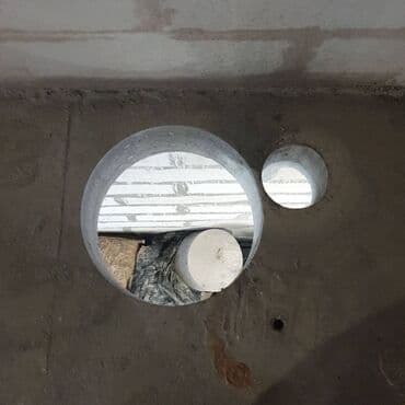 qapi kraskalari: Beton deşmə beton kəsmə kesimi boru yerlerinin acilmasi — 10