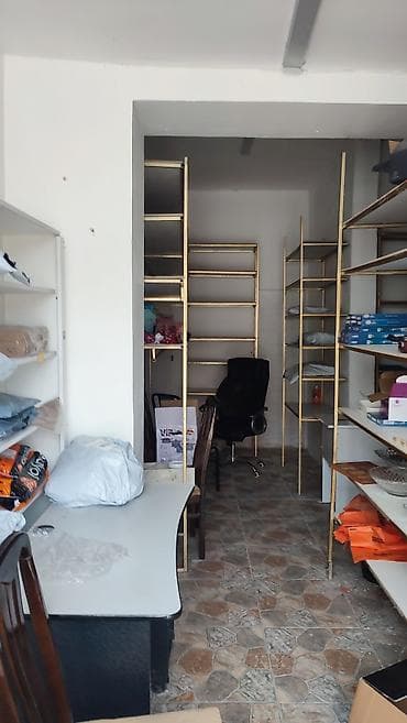 Mağaza üçün metal karkaslı rəf sistemləri - Material: Qızılı rəngdə — 3