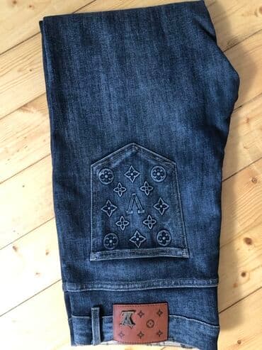 qaqa şalvarı: Cins şalvar, Louis Vuitton, XL — 3