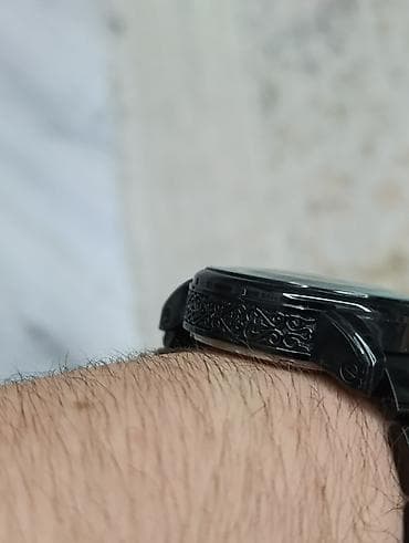 Qara rəngli kişi qol saatı Patek Philips - Korpus və qolbaq: metal — 3