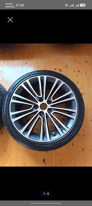 авто фольксваген: Kia orijinal yüngül lehimli disk dəsti - Miqdar: 4 ədəd - Ölçü: 18" — 2