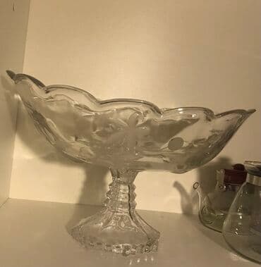 neman xrustal: Temiz xrustal qedimi qablar — 5