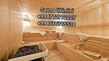 Sauna tikintisi və təmiri. Rus hamamı, Türk hamamı və par otağı