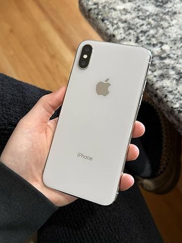 dubay iphone: IPhone X, 64 GB, White Titanium, Face ID — 1