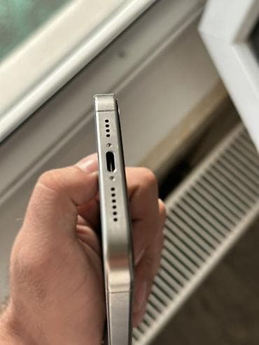 mac utu feni: IPhone 15 Pro Max, 256 GB, Natural Titanium, Zəmanət, Simsiz şarj, Face ID — 8
