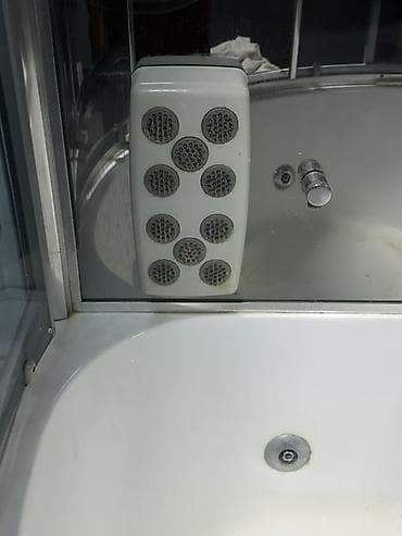 hamam tavanları: Üstü qapalı kabina, Künc üçün — 4