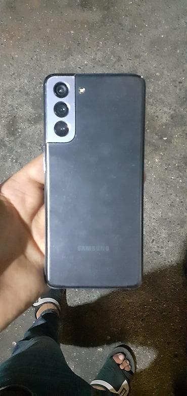 samsung tab4: Samsung Galaxy S21 5G, 128 GB, rəng - Qara, Face ID — 3