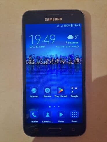 Samsung Galaxy J3 2016, rəng - Qara, Sensor, İki sim kartlı