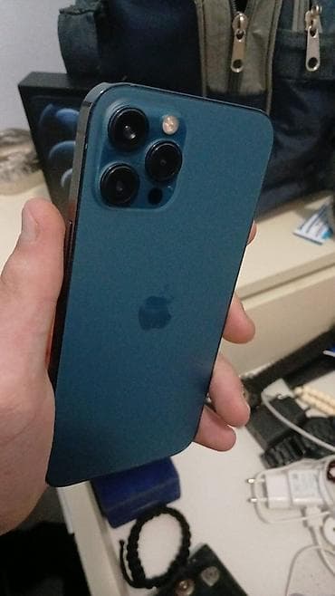 IPhone 12 Pro Max, Pacific Blue, Face ID