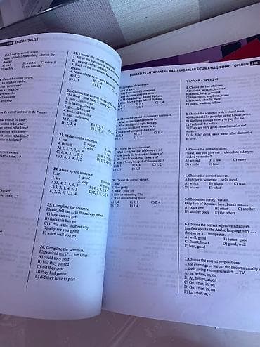 Другие книги и журналы: İnci Baxşəlili
English sinaq test toplusu 2022
təmizdir — 3