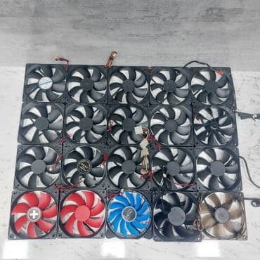 Kompüter ehtiyyat hissələri: Kulerlər 120x120mm SAYLA ALANA VƏ USTALARA TOPDAN QİYMƏTLƏ VERİLİR! — 6