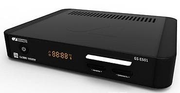 tv box redline: ТРИКОЛОР ТВ Full HD ​Спутниковый ресивер GS E501 Основные — 2