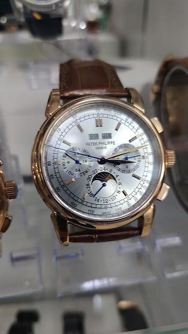 Patek Philippe Geneva kişi qol saatı – klassik üslubda, mürəkkəb