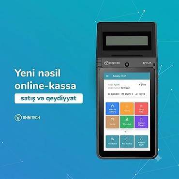 2ci əl istənilən model Omnitech kassa aparatlarının qeydiyyata