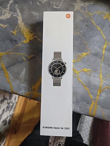 Smart saat, Xiaomi, Sensor ekran, rəng - Gümüşü