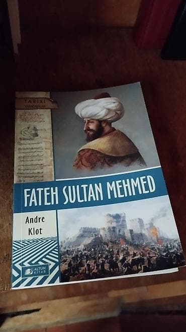 Fateh Sultan Mehmed kitabı. Təzə alınıb heç bir xəsarəti yoxdur — 1
