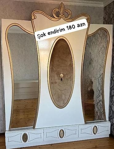 ikinci el şkaf: Kupe dolab cox tecili 180 azn catdirilma qurasdirilma elave odenisle — 1