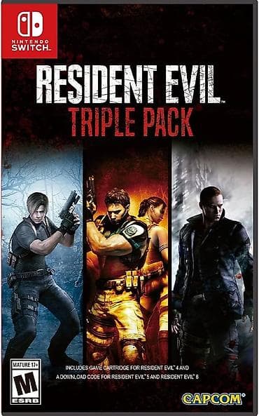 rol seti oyun: Məhsul: Resident Evil Triple Pack – Nintendo Switch üçün Tərkib: - — 1
