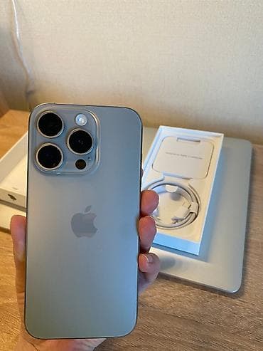 prestejin 5 pro: IPhone 15 Pro, 128 GB, Natural Titanium — 2