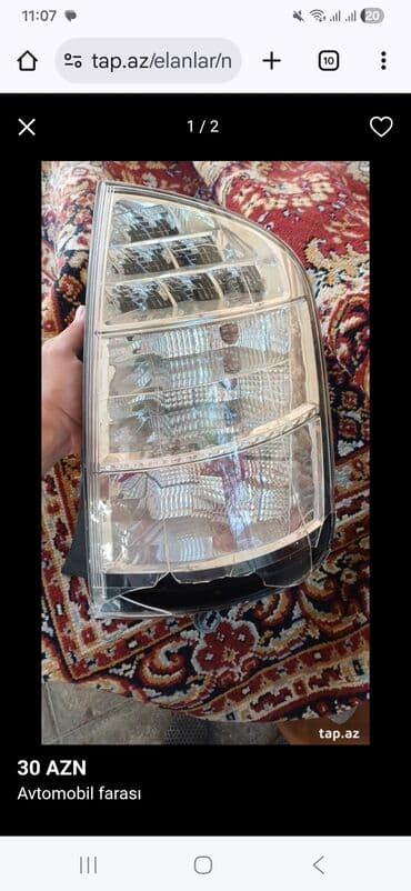 07 farası: Uz wuwesi deismelidi orginal yaponka faradi islekdiAvtomobil feneri — 1