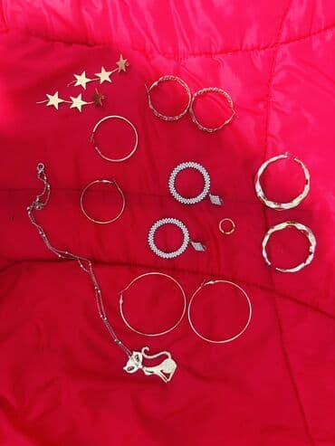 Бижутерия: Bijüteriya dəsti – hamısı birlikdə Məhsul təsviri: - Müxtəlif formalı — 1