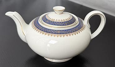 çay servis: Çay dəsti, rəng - Ağ, Farfor, 6 nəfərlik, Polşa — 4