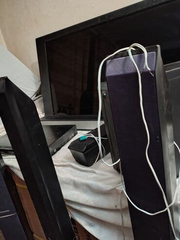 домашний кинотеатр: Б/у Panasonic Колонка, Тип - Для домашнего кинотеатра, цвет - Черный — 4