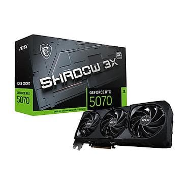 Elektronika: MSI GeForce RTX 5070 12G SHADOW 3X OC, 12GB GDDR7 MSI GeForce RTX — 1