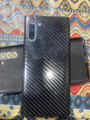 note 7 pro: Samsung Note 10, rəng - Qara, Barmaq izi — 4