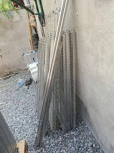 Metal tel panellər və rəflər dəsti - Material: paslanmayan/galvanizli lalafo.az -da Metal tel panellər və rəflər dəsti - Material: paslanmayan/galvanizli